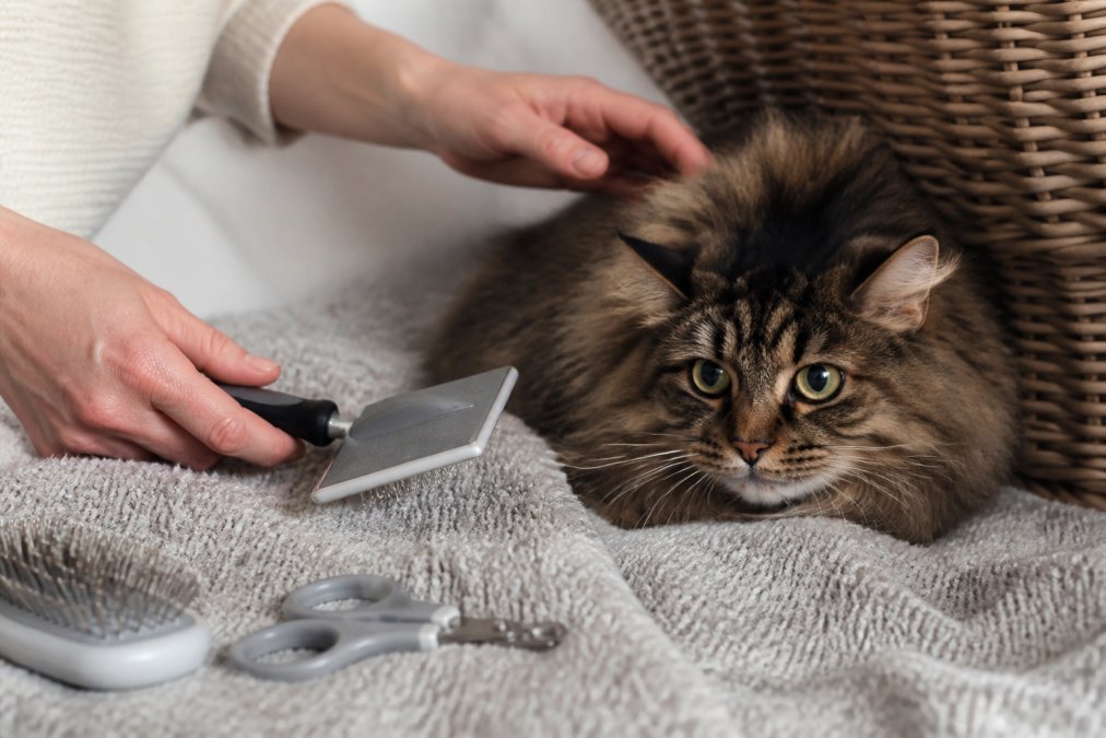 How to Groom an Anxious Cat at Home: A Calm Plan